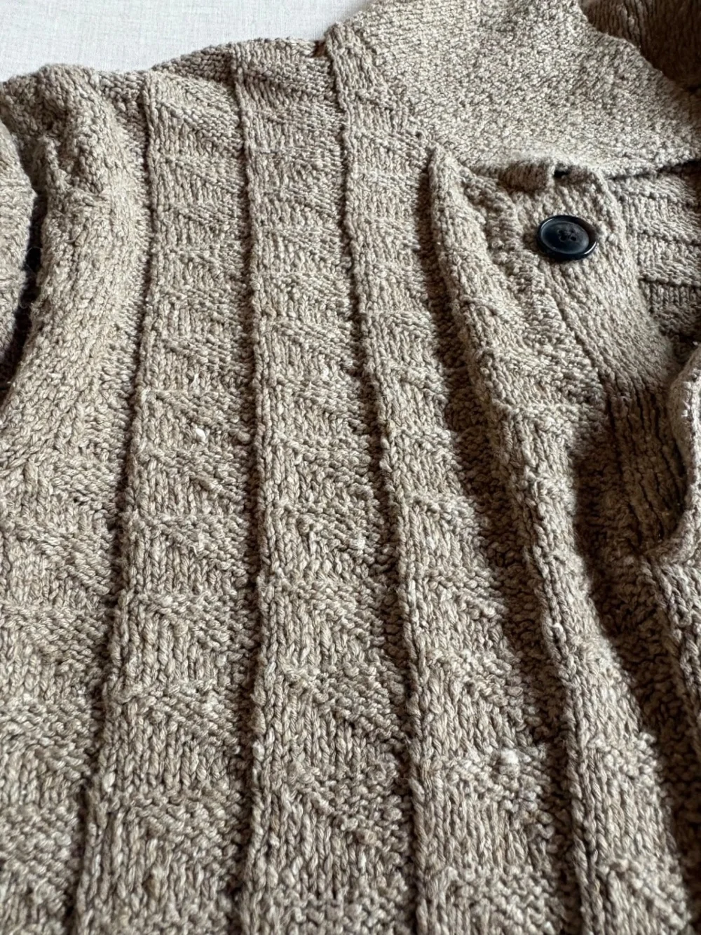 BR Palisades Cotton Linen Sweater Polo, Menswear